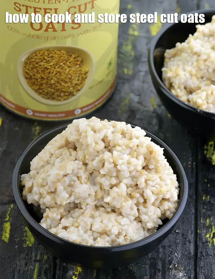 How To Cook And Store Steel Cut Oats For 5 Days Recipe