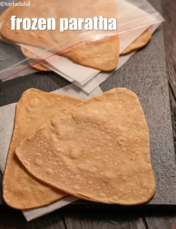 How To Freeze Parathas Recipe (Frozen Paratha)