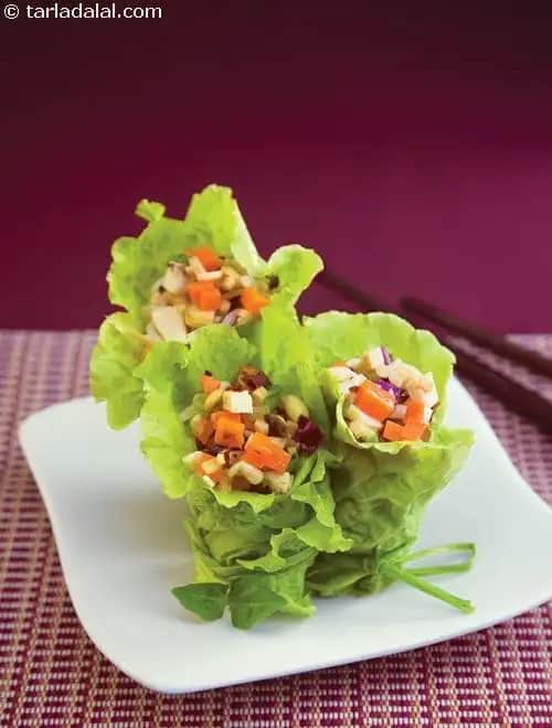 Lettuce Wraps ( Exotic Diabetic ) Recipe (Lettuce Wraps)