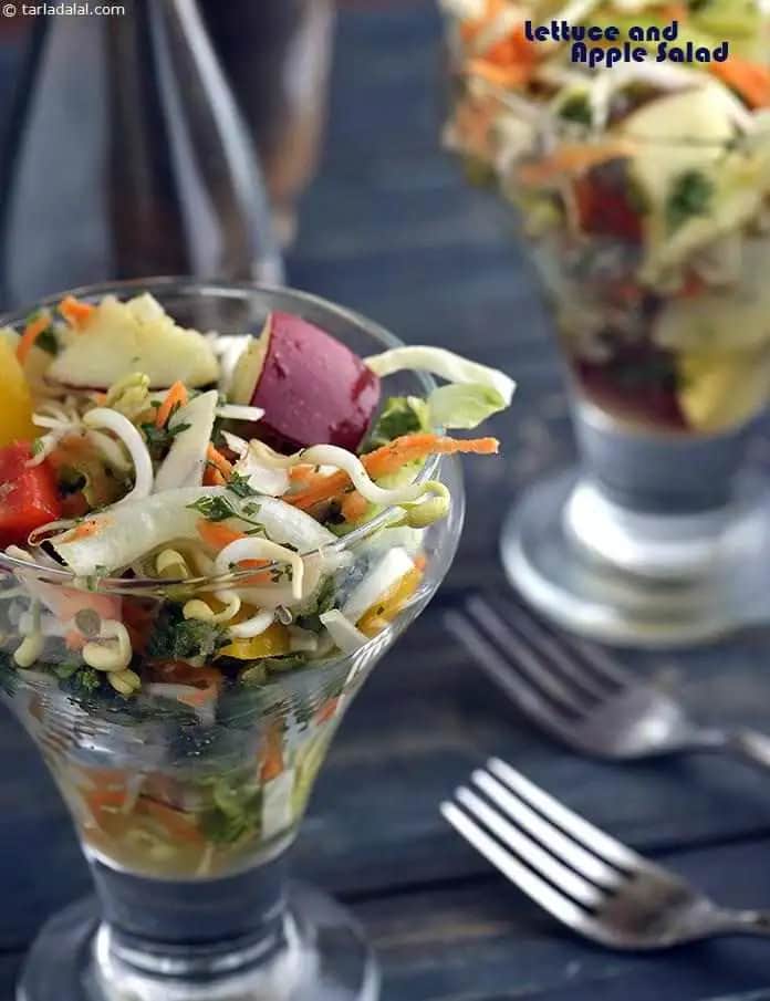 Lettuce And Apple Salad Recipe