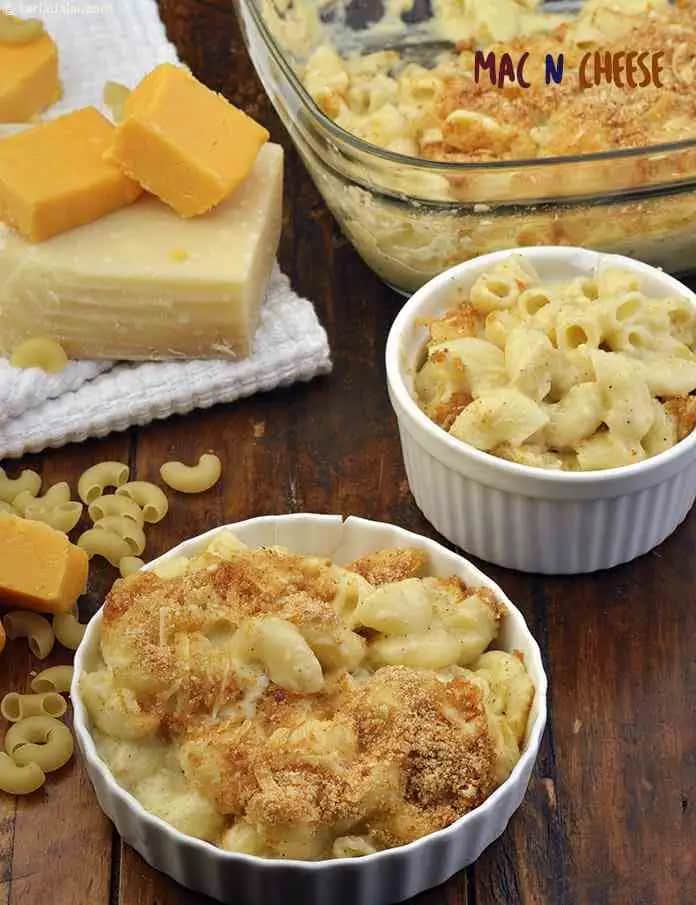 Mac N Cheese Recipe (Three - Cheese Mac N Cheese)