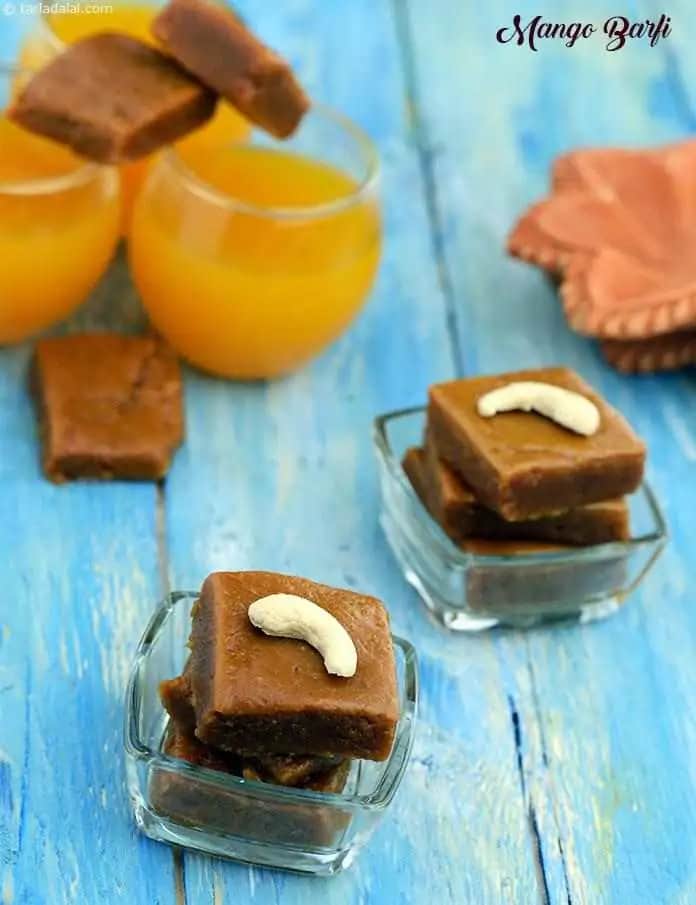 Mango Barfi Recipe (Indian Recipes)