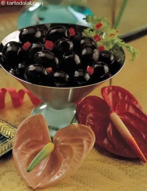 Marinated Black Olives Recipe