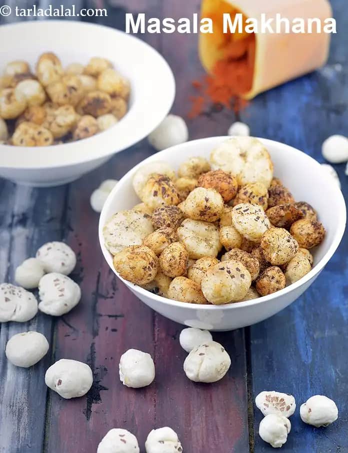 Masala Makhana Recipe (Spicy Masala Makhana)