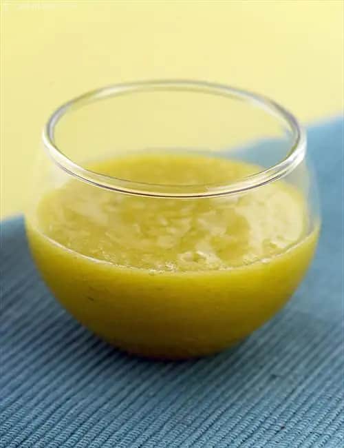 Muskmelon Recipe (Pineapple And Wheat Grass Juice)