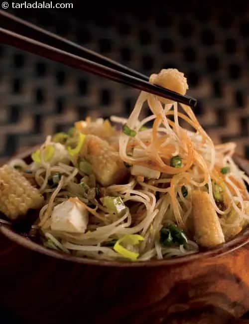 Oriental Rice Noodles Recipe (Corn Recipes)