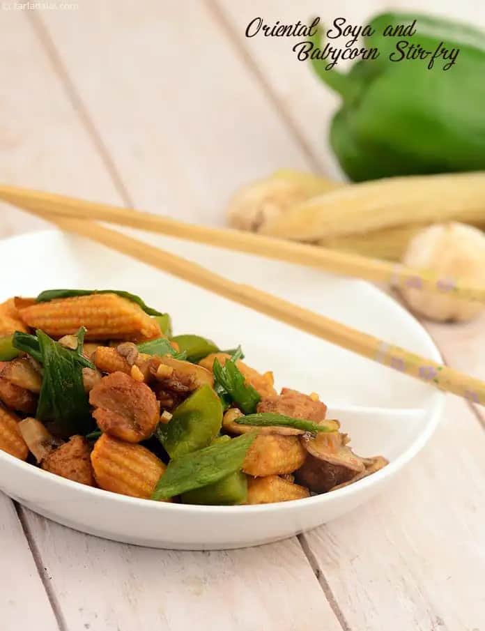 Oriental Soya And Babycorn Stir-Fry Recipe