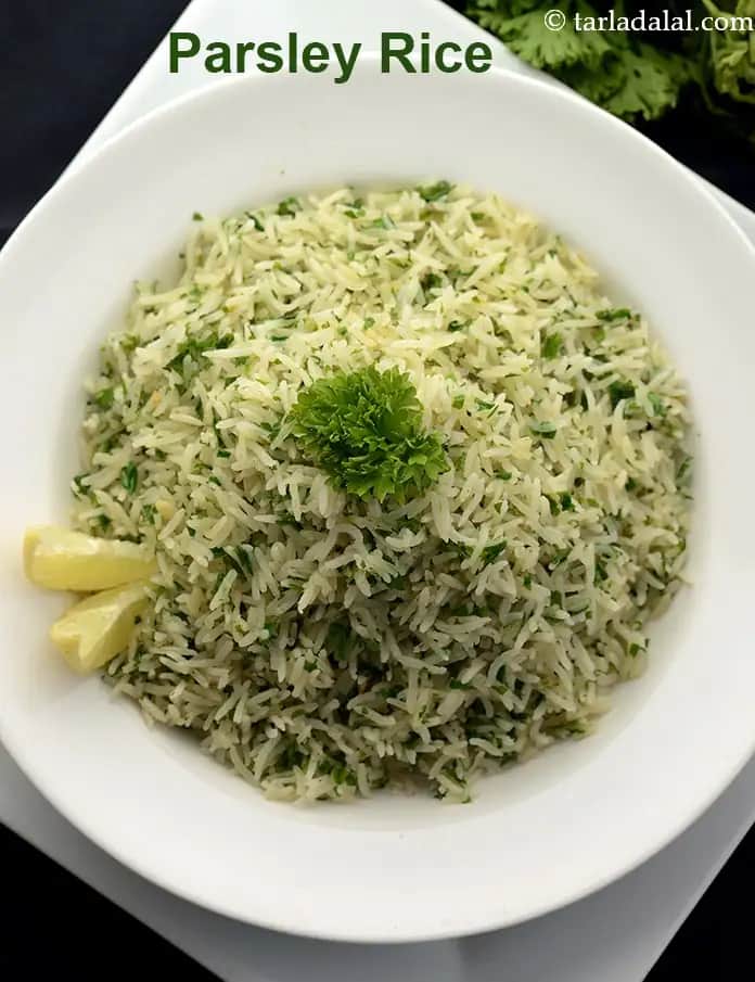 Parsley Rice Recipe (Quick Parsley Rice)