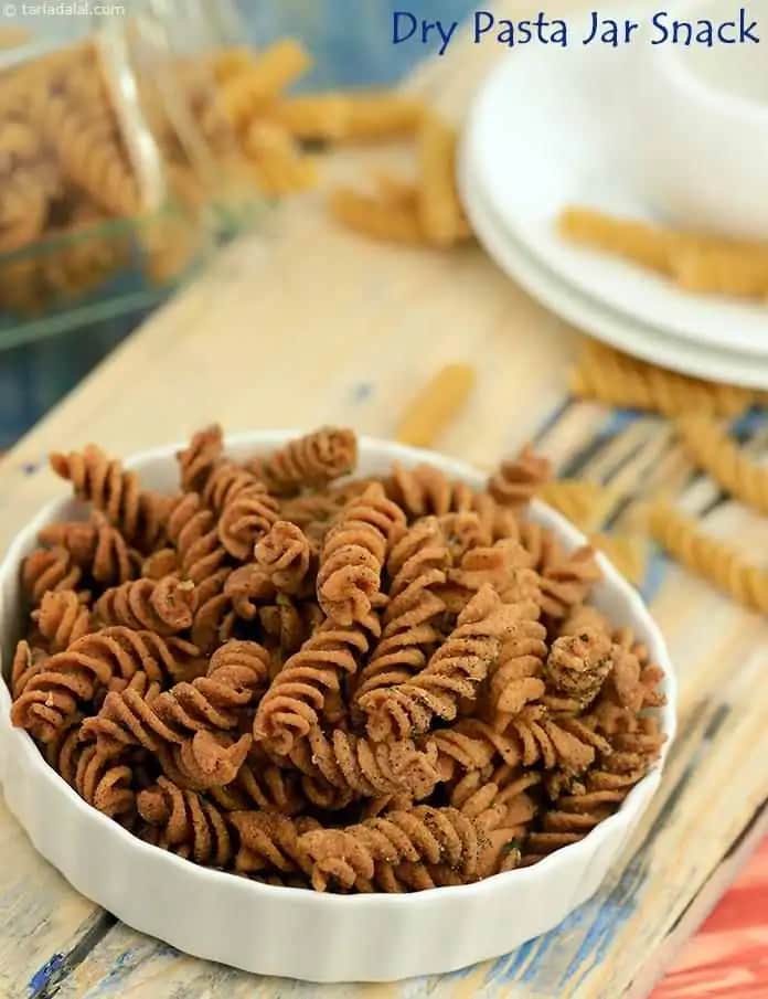 Dry Pasta Jar Snack Recipe (Gluten Free)