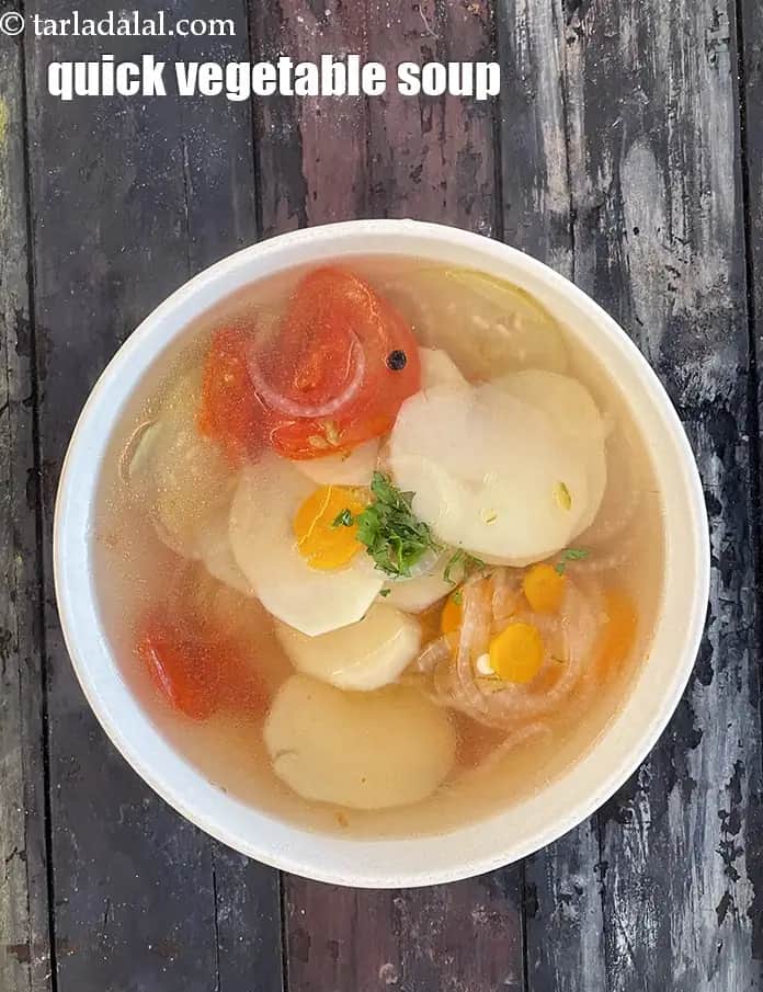 Quick Vegetable Soup Recipe