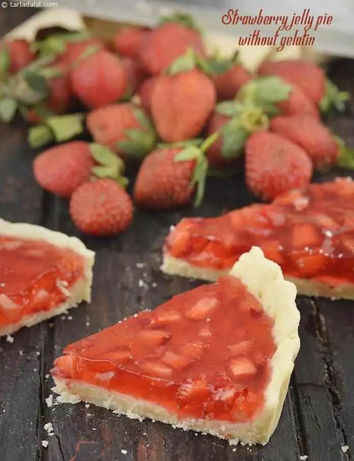 Strawberry Jelly Pie Without Gelatin Recipe