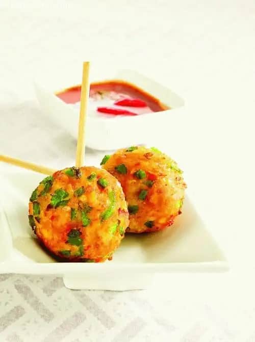 Sweet Corn Balls ( Kebabs And Tikkis Recipes) Recipe