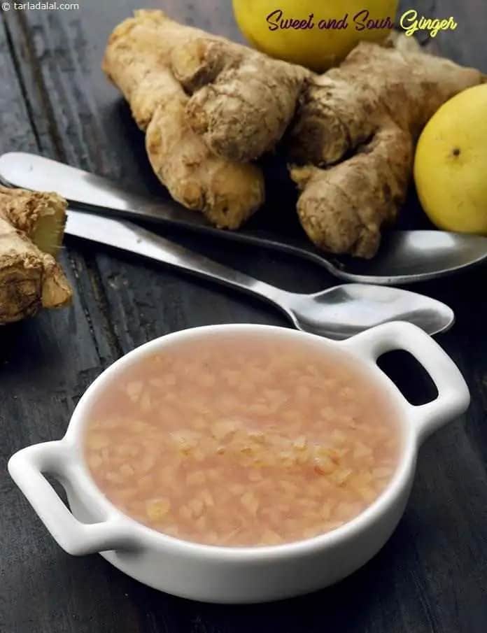Sweet And Sour Ginger Recipe (Chinese Accompaniment)