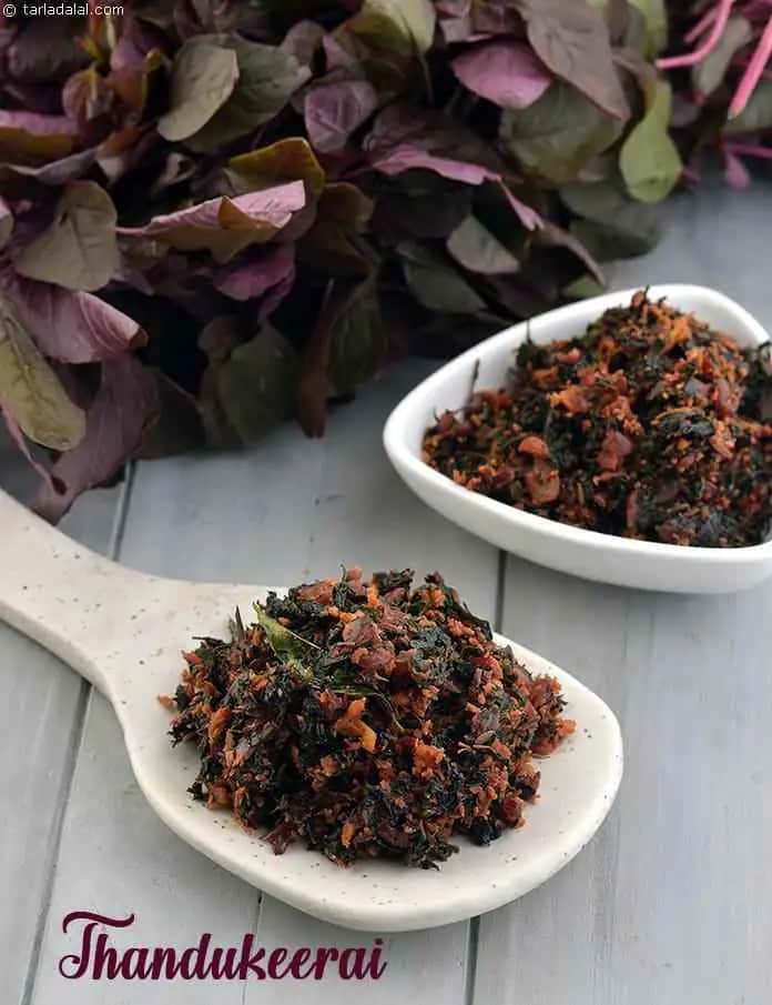 Thandukeerai Recipe (Thotakoora Poriyal)