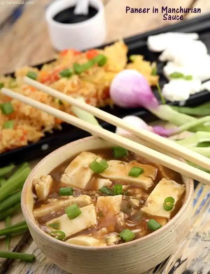 Tofu In Manchurian Sauce Recipe