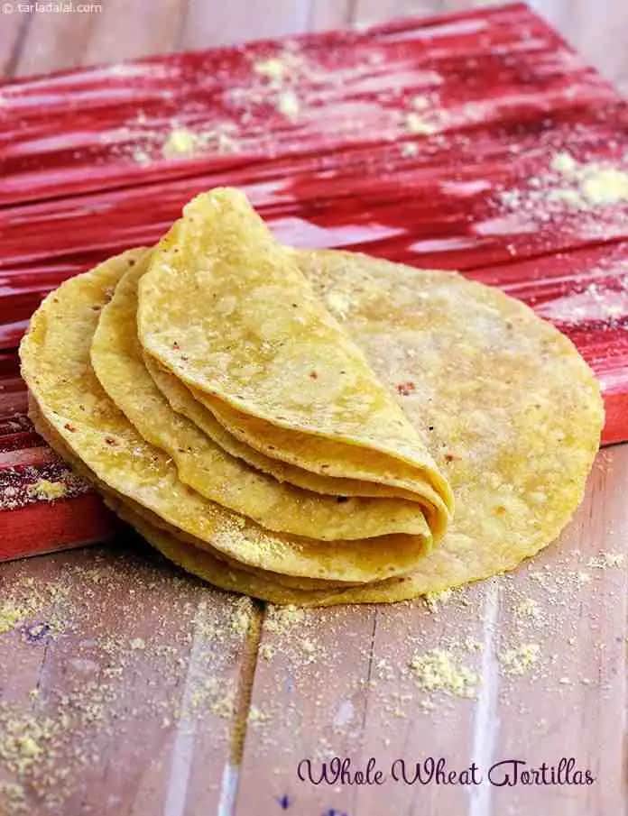 Whole Wheat Tortillas Recipe (Diabetic Tortillas)