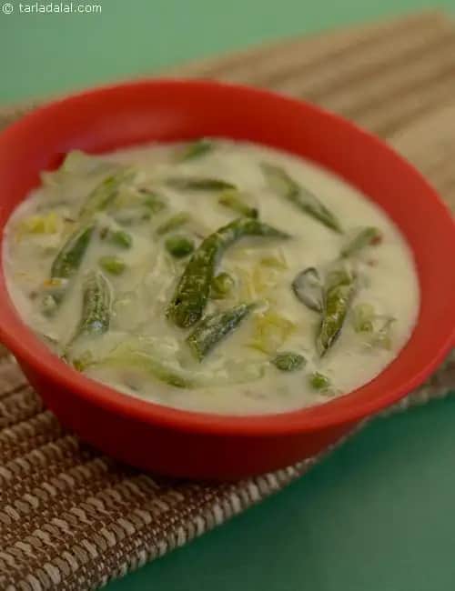 Vegetables In Coconut Milk Recipe (Mangalorean Style Valval)