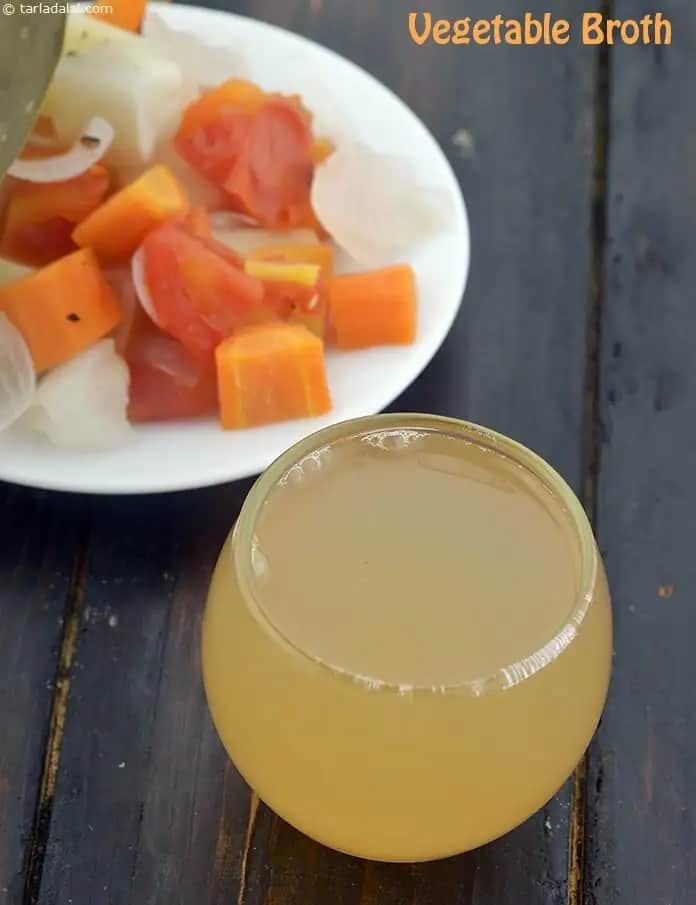 Vegetable Broth Recipe (Indian Clear Soup)