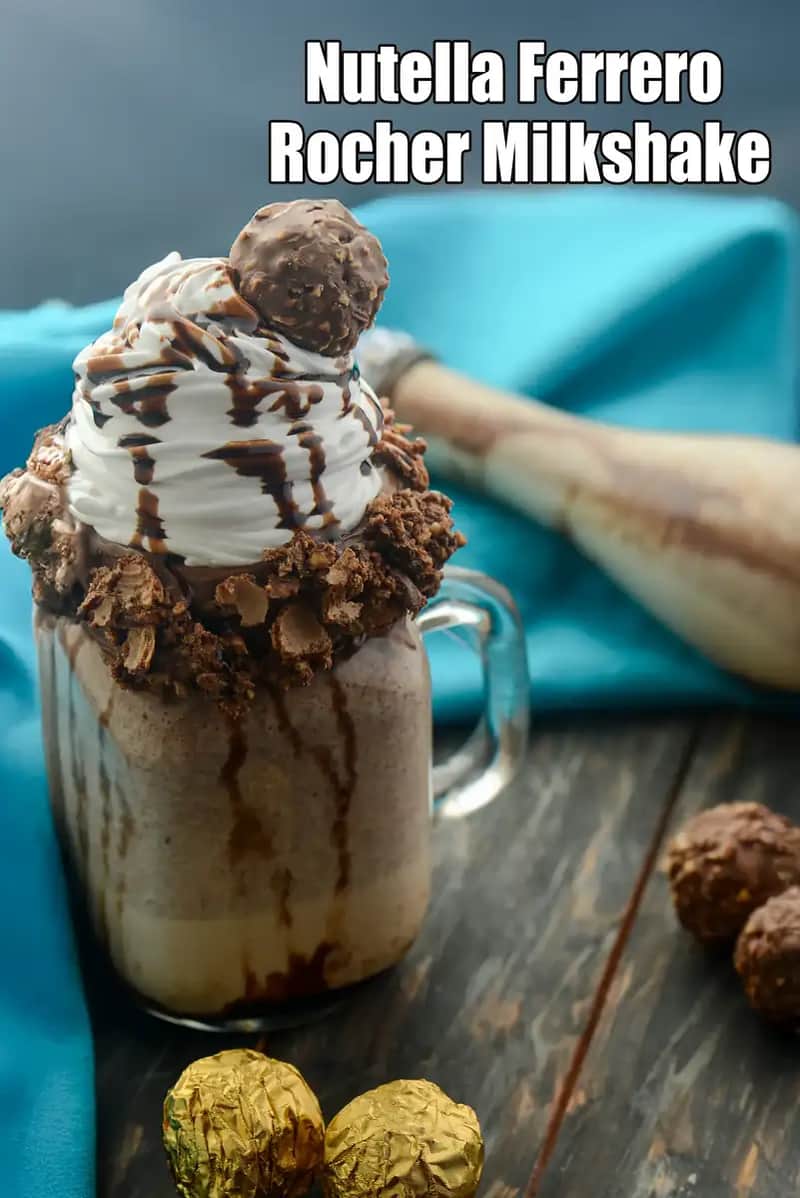Nutella Ferroro Rocher Milkshake Recipe