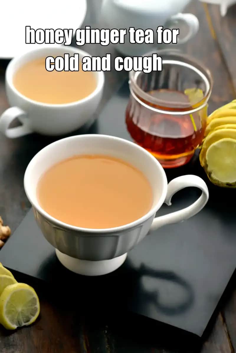 Honey Ginger Tea For Cold And Cough Recipe