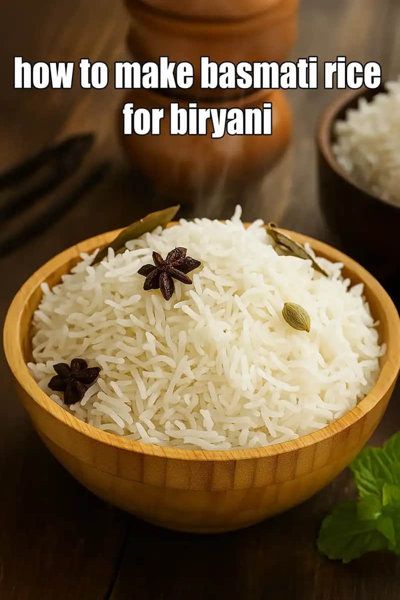 How To Make Basmati Rice For Biryani Recipe