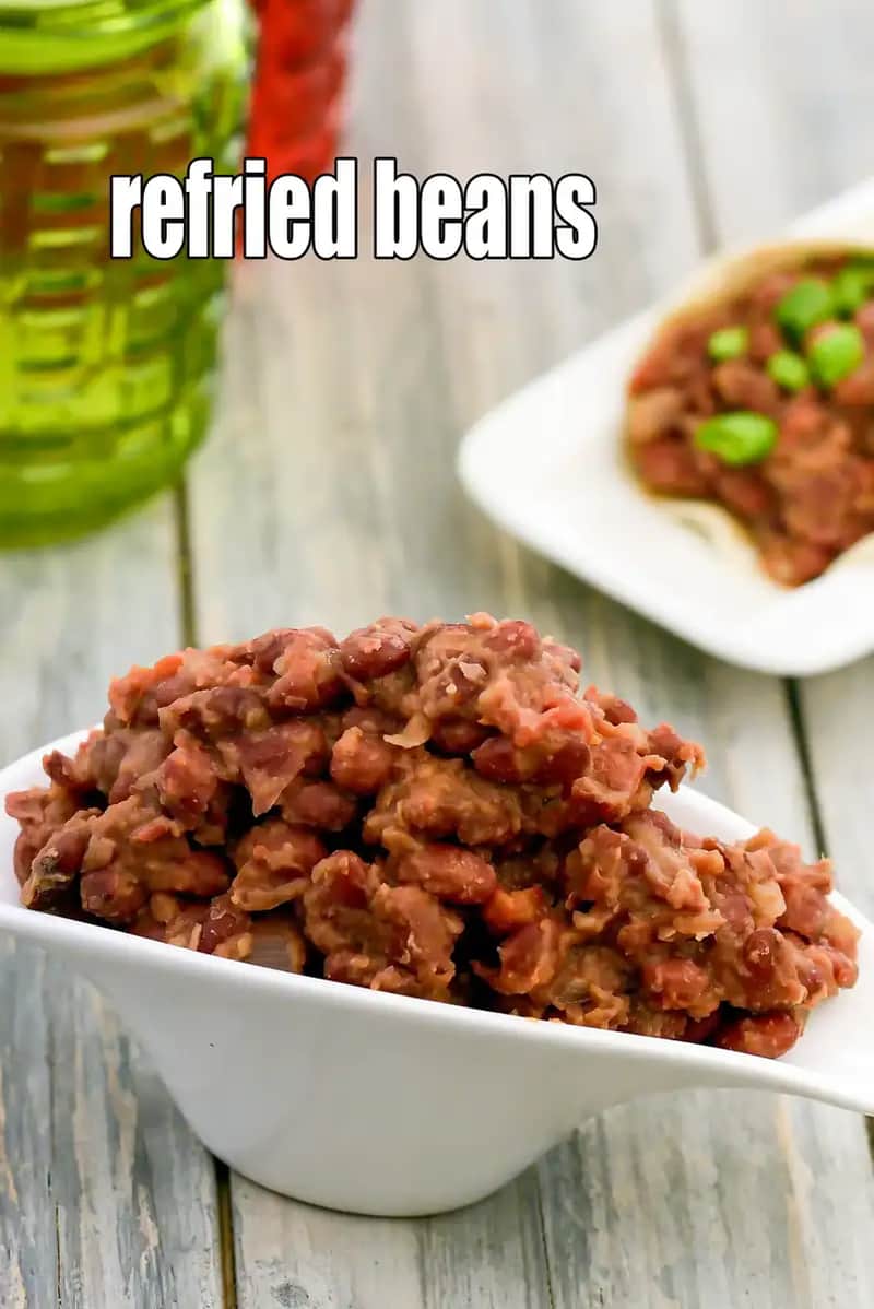 Refried Beans Recipe (Mexican Refried Beans)