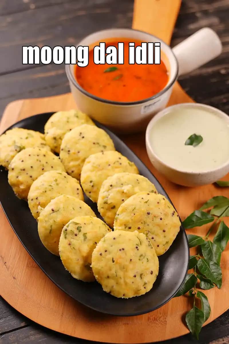 Moong Dal Idli Recipe (Vegetable Moong Dal Idli)