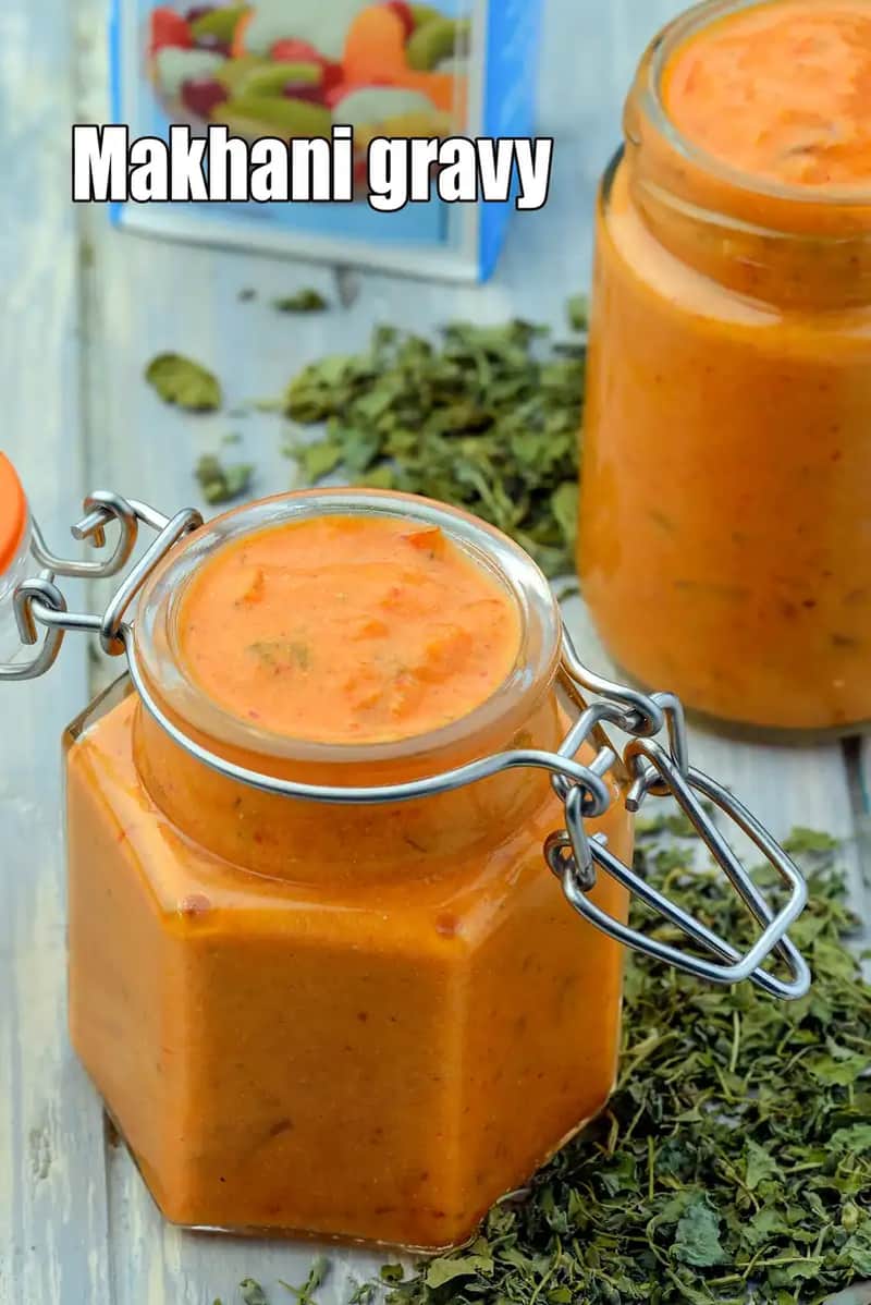 Makhani Gravy Recipe (Restaurant Style Makhani Gravy)