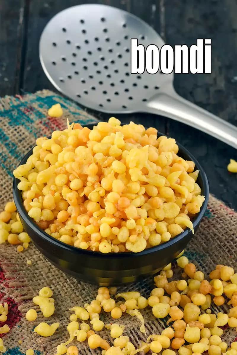 Boondi Recipe (Namkeen Boondi)