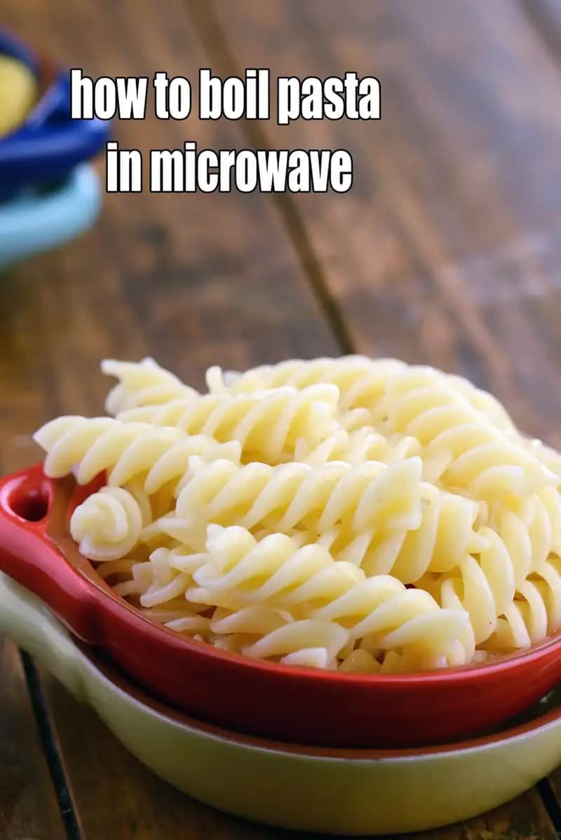 How To Boil Pasta In Microwave Recipe (Boiled Pasta)