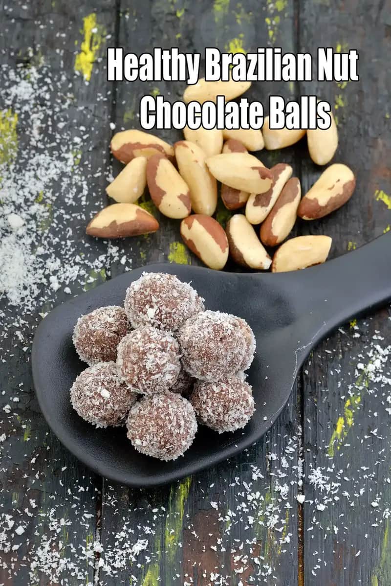 Healthy Brazilian Nut Chocolate Balls Recipe