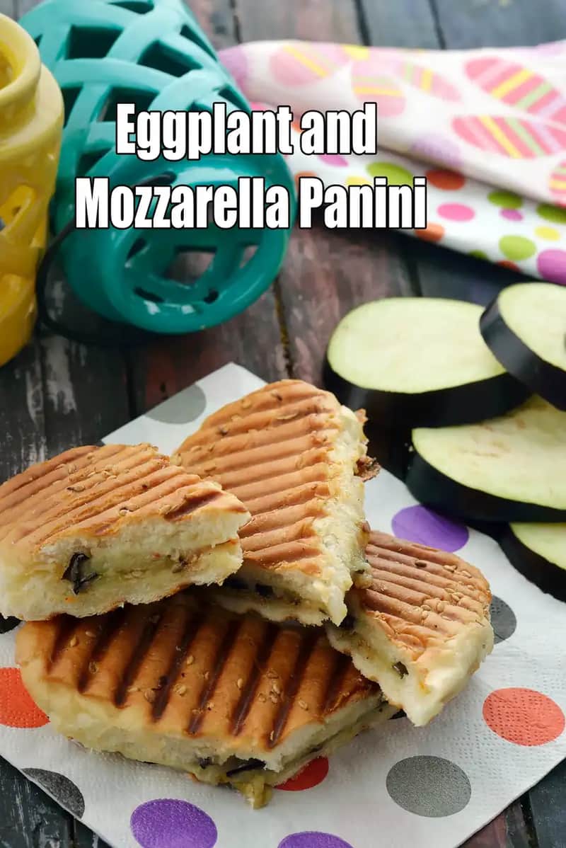 Eggplant Mozzarella Panini Recipe