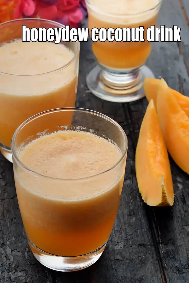 Honeydew Coconut Drink Recipe