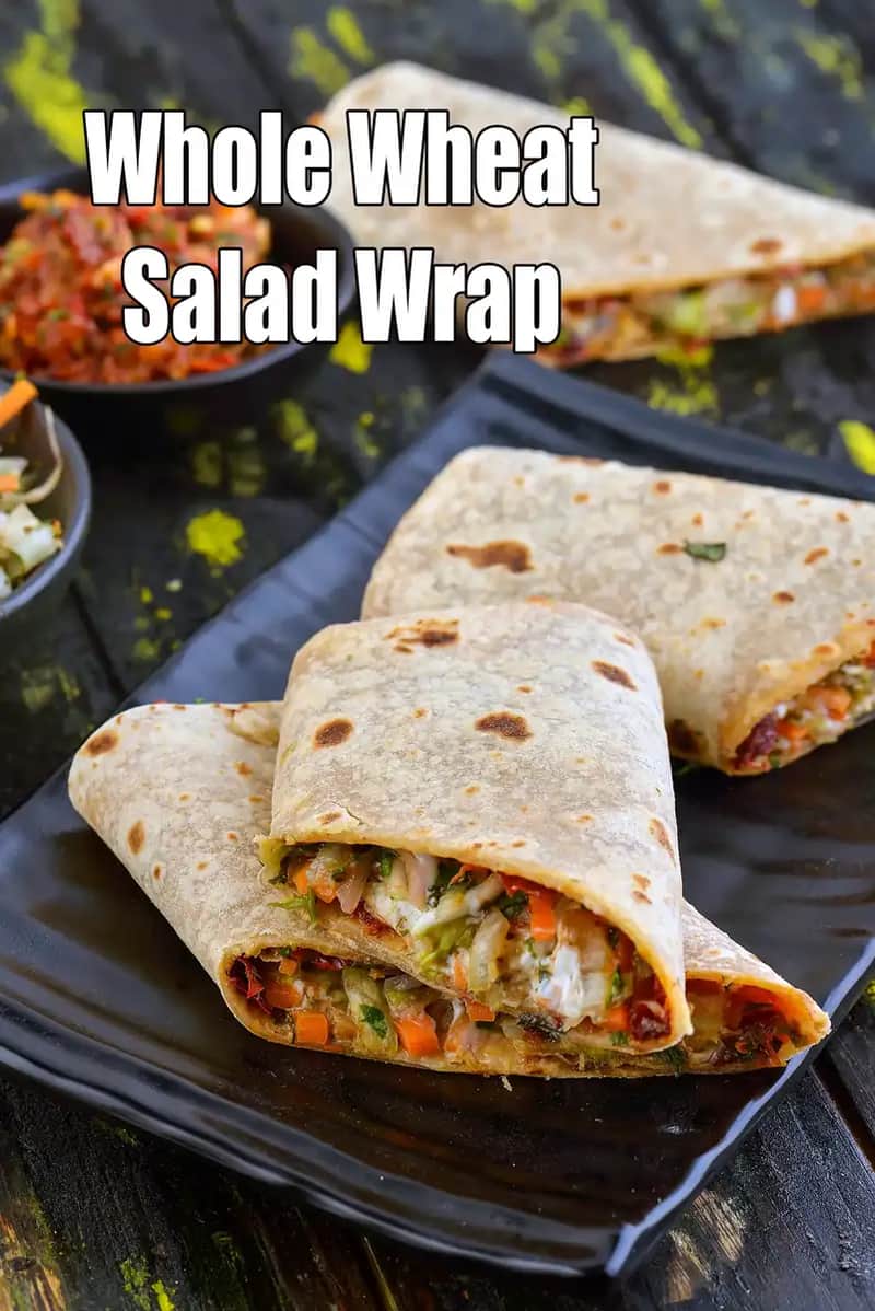 Whole Wheat Vegetable Wrap Recipe