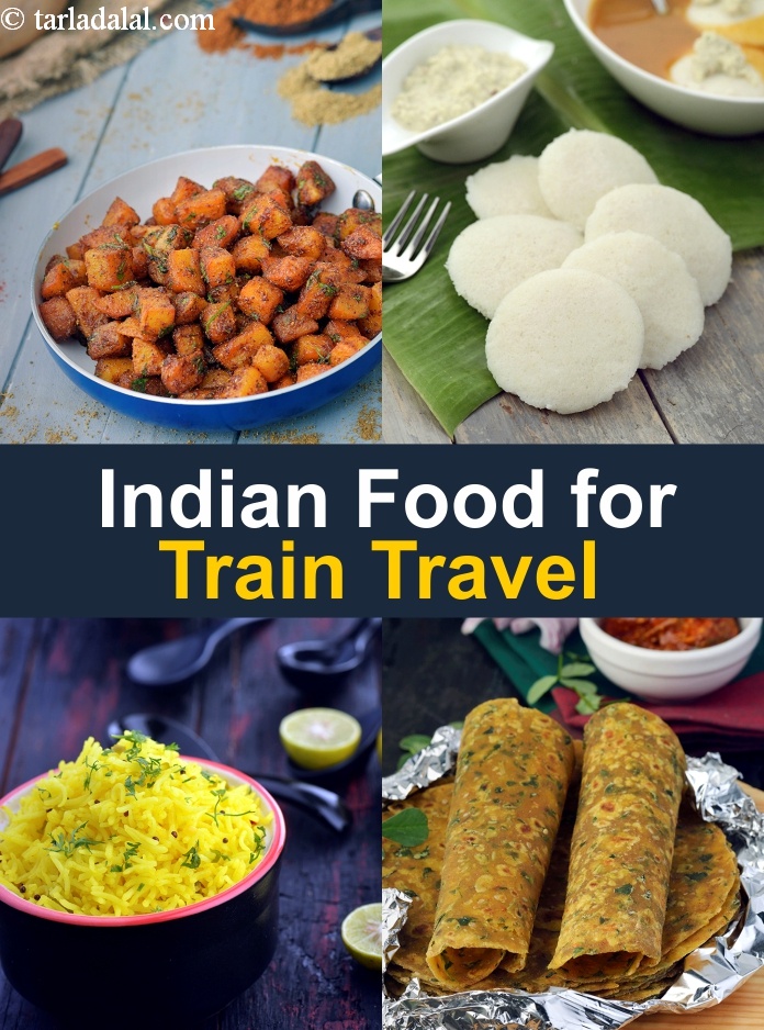 train travel food ideas indian