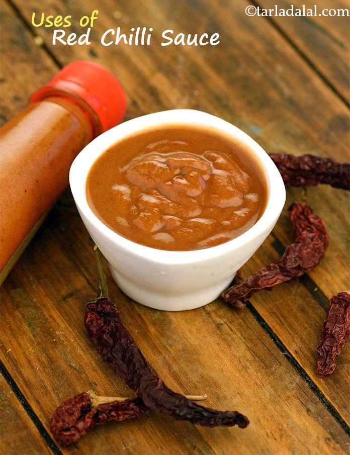 11 Uses of Red Chilli Sauce, Tarladalal.com