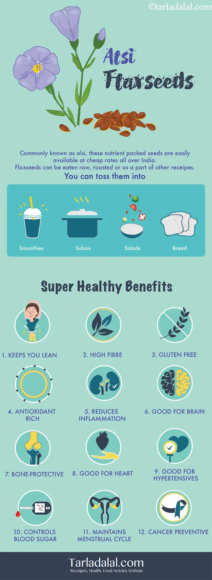 12 Health Benefits of Falx Seeds