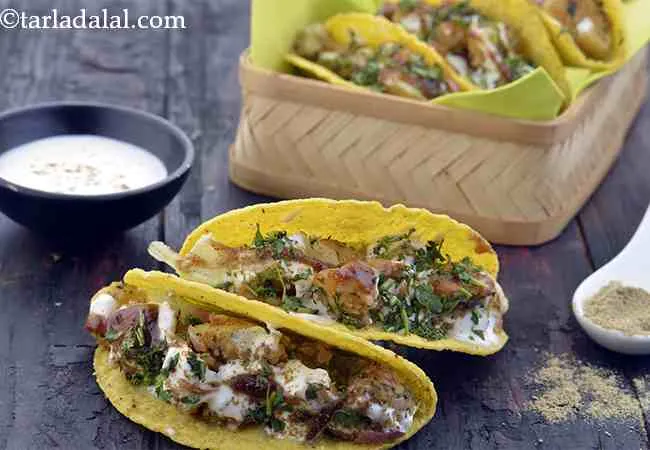  Aloo Chaat Tacos