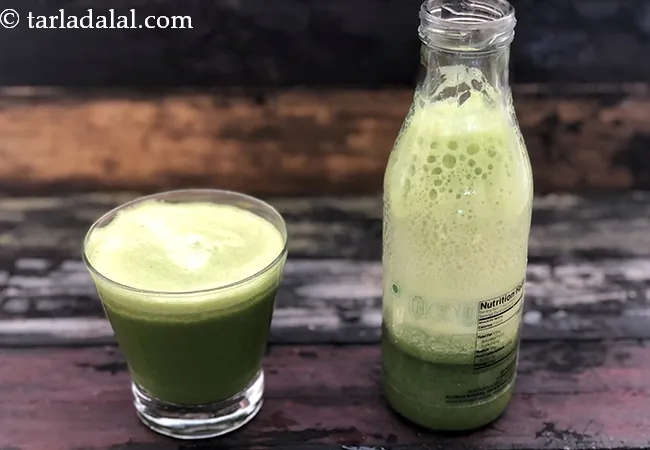 Amla, Coriander and Spinach Juice