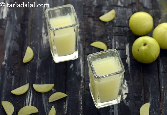 Amla Juice, How To Make Amla Juice, Gooseberry Juice