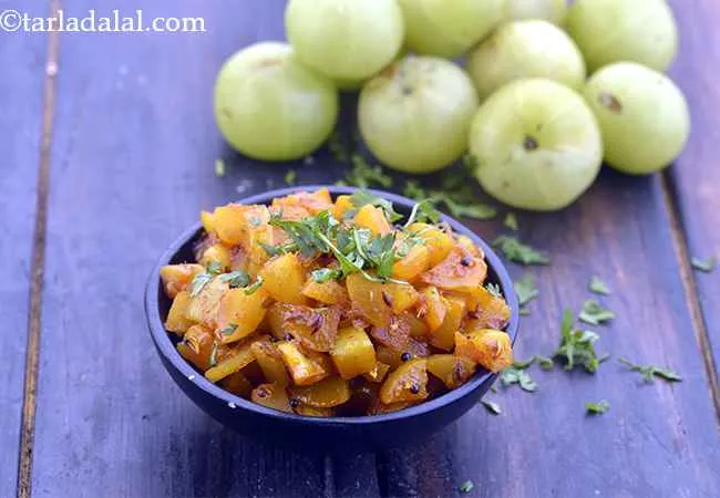 Amla Sabji, Indian Gooseberry Accompaniment