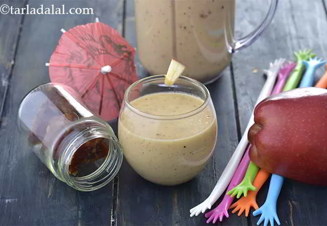 Apple and Date Smoothie, Smoothie with Curds