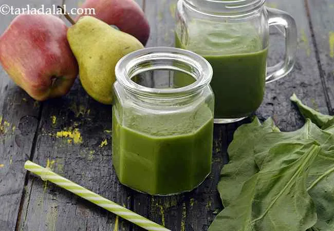 Avocado Spinach Pear Smoothie, Healthy Smoothie