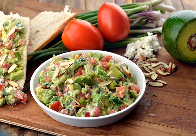  Avocado and Feta Mash