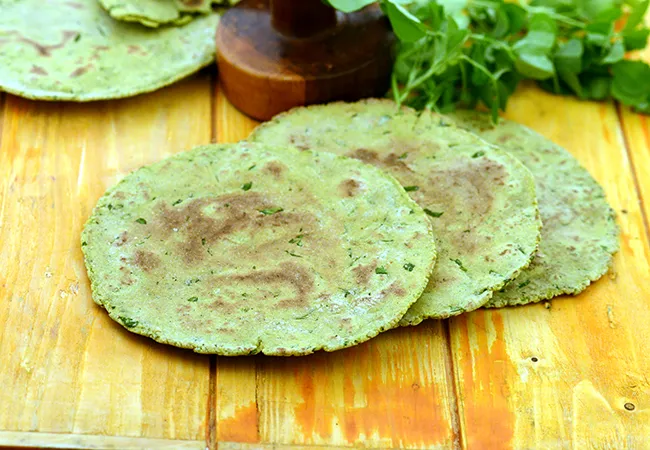 Bajra Methi Khakhra ( Gluten Free Recipe)