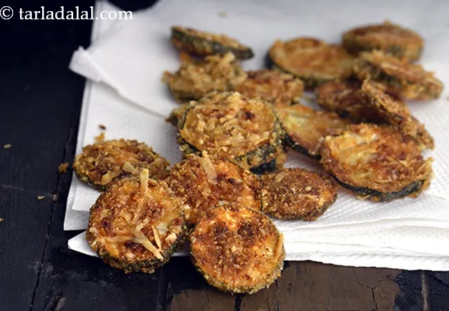 Baked Cheesy Zucchini Slices