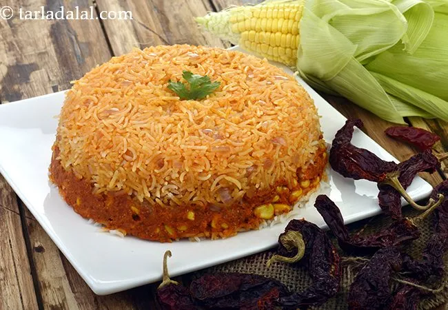 Baked Rice with Corn Curry