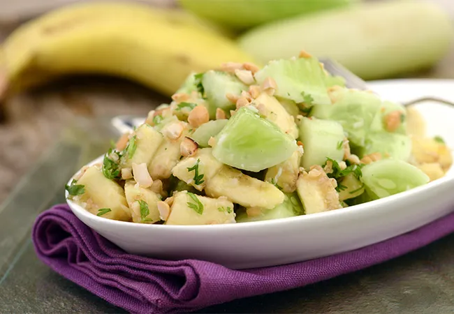  Banana and Cucumber Salad