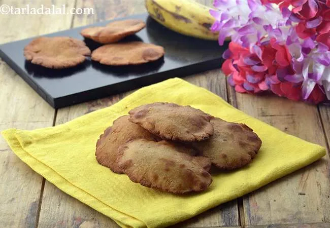  Mangalore Banana Puri, Mangalore Buns, Kele ki Puri