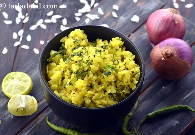 Batata Poha, Quick Kanda Batata Poha, Aloo Poha
